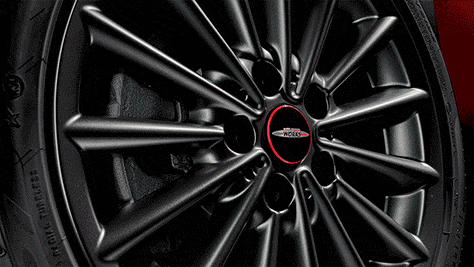 príslušenstvo mini – plávajúci kryt náboja kolesa MINI JCW – john cooper works