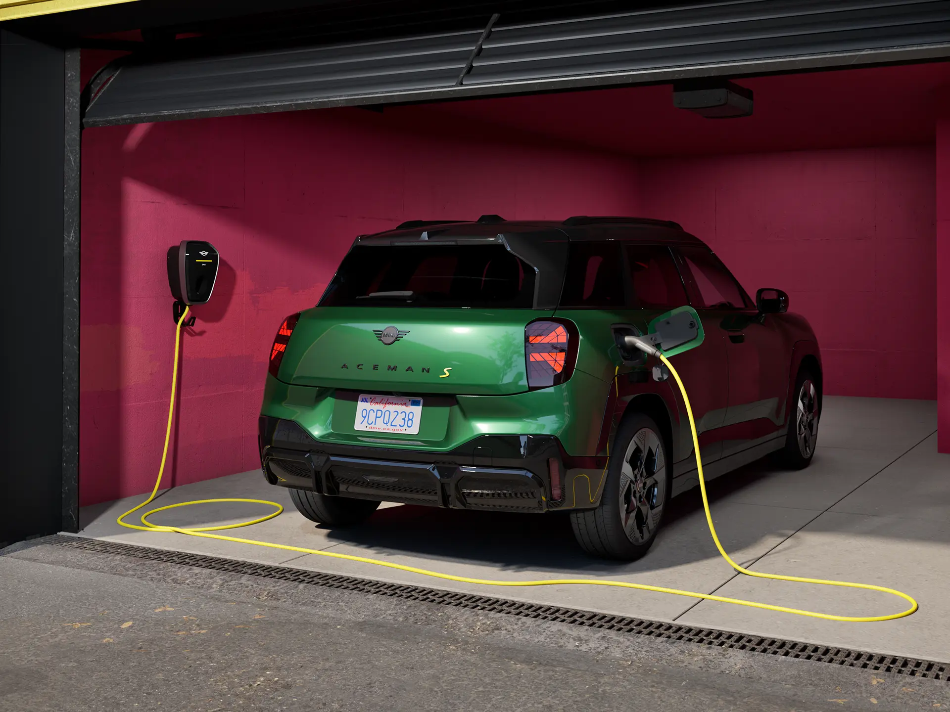Čisto elektrické MINI Aceman - teaser finančné služby