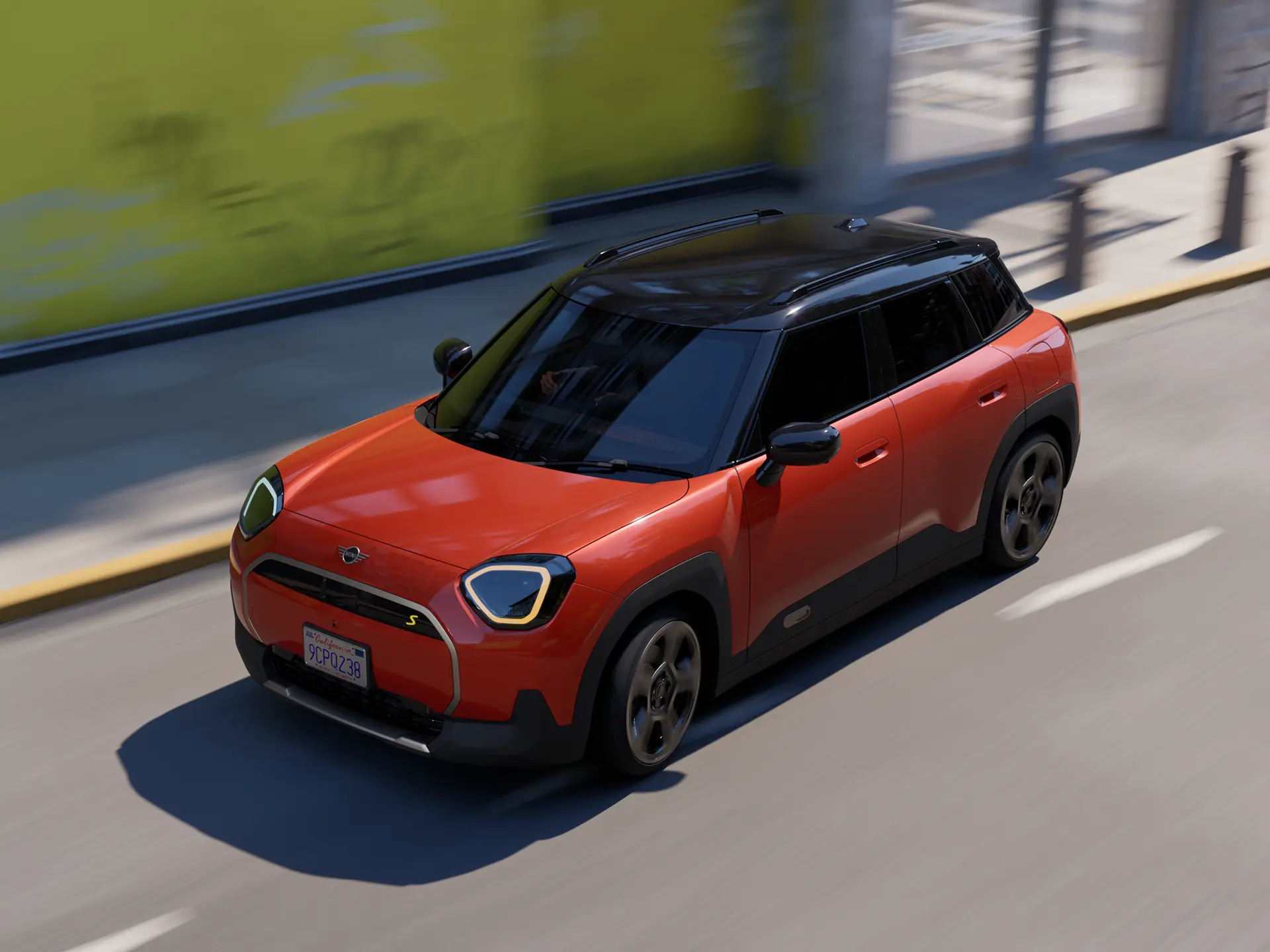 Čisto elektrické MINI Aceman - testovacia jazda - teaser