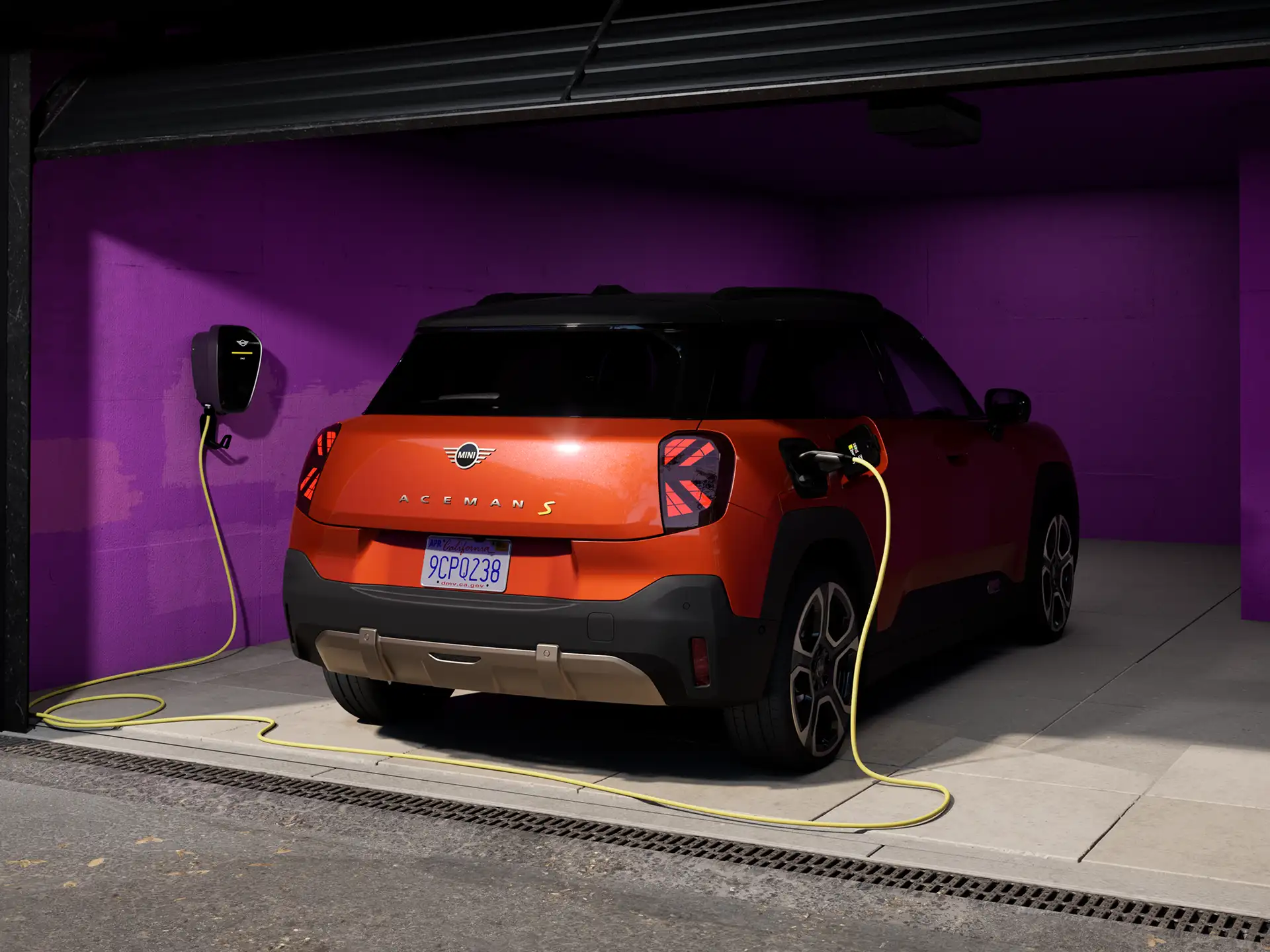 Čisto elektrické MINI Aceman - Nabíjanie doma