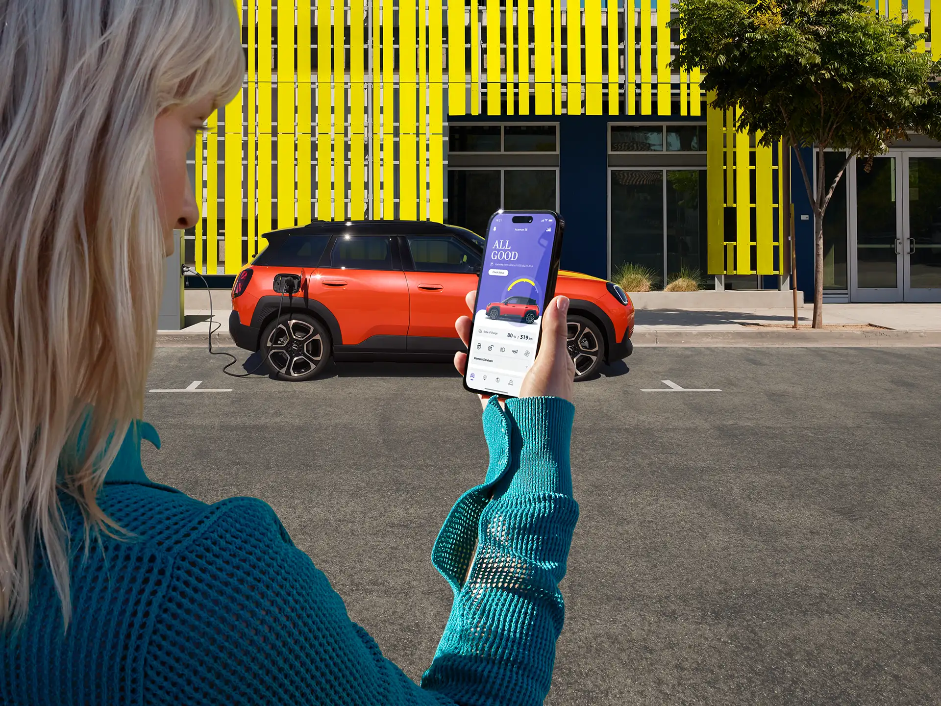 Čisto elektrické MINI Aceman - MINI cesta