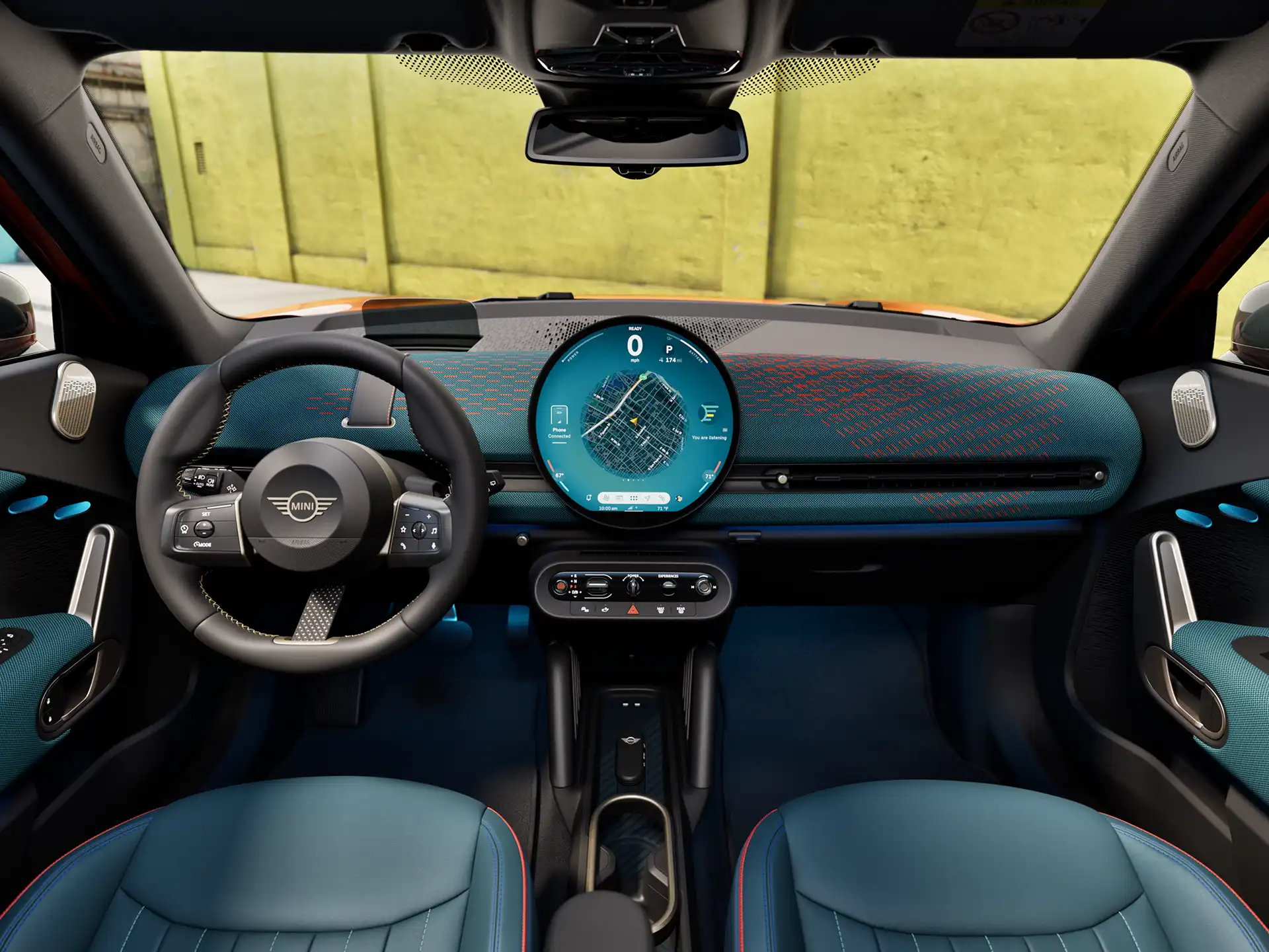 Čisto elektrické MINI Aceman - Interiér - komfort