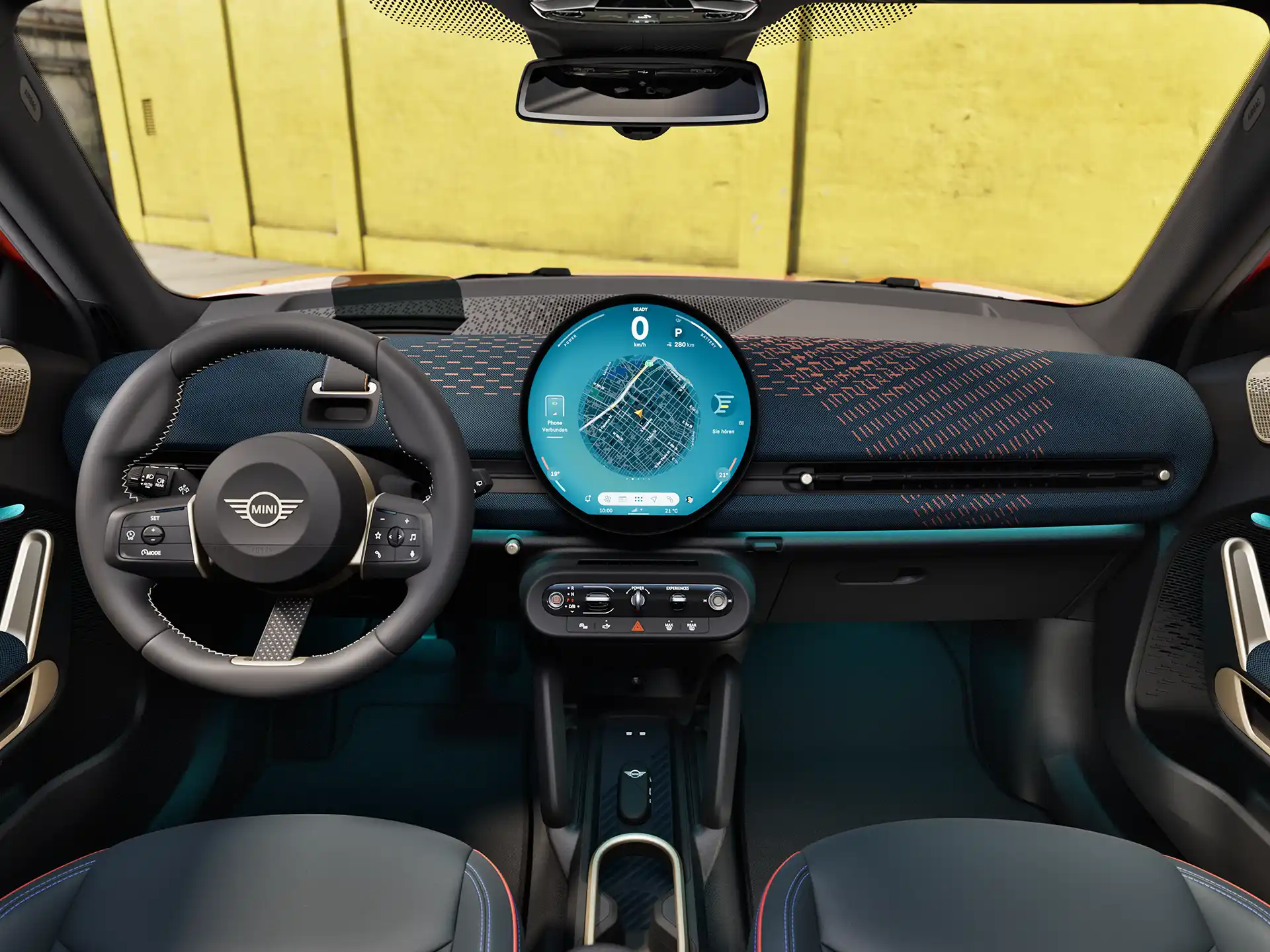 Čisto elektrické MINI Aceman - Interiér - komfort