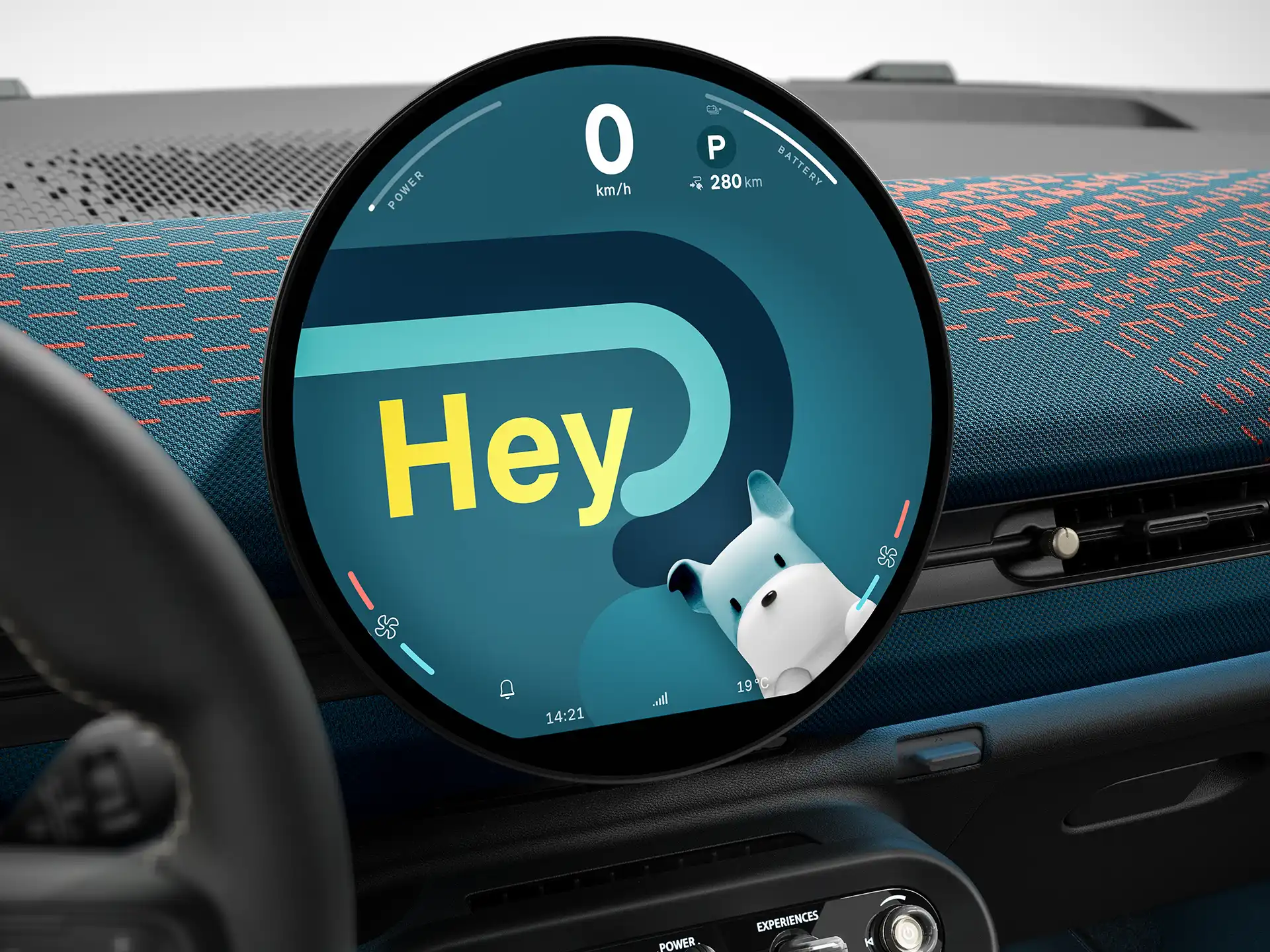 Čisto elektrické MINI Aceman - Zážitok z interiéru