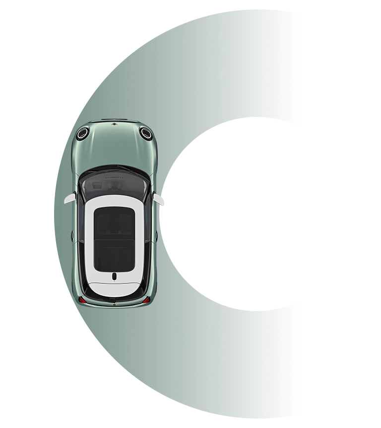 MINI Cooper 3-dverové - Priemer otáčania