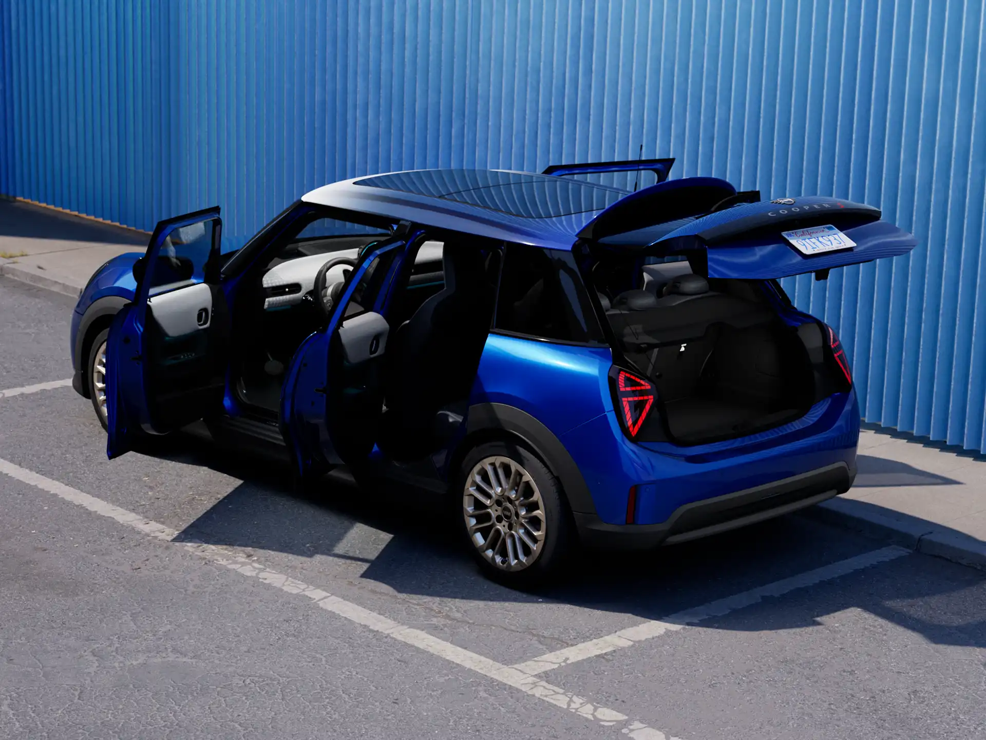 MINI Cooper 5-dverové - Exteriér - komfort
