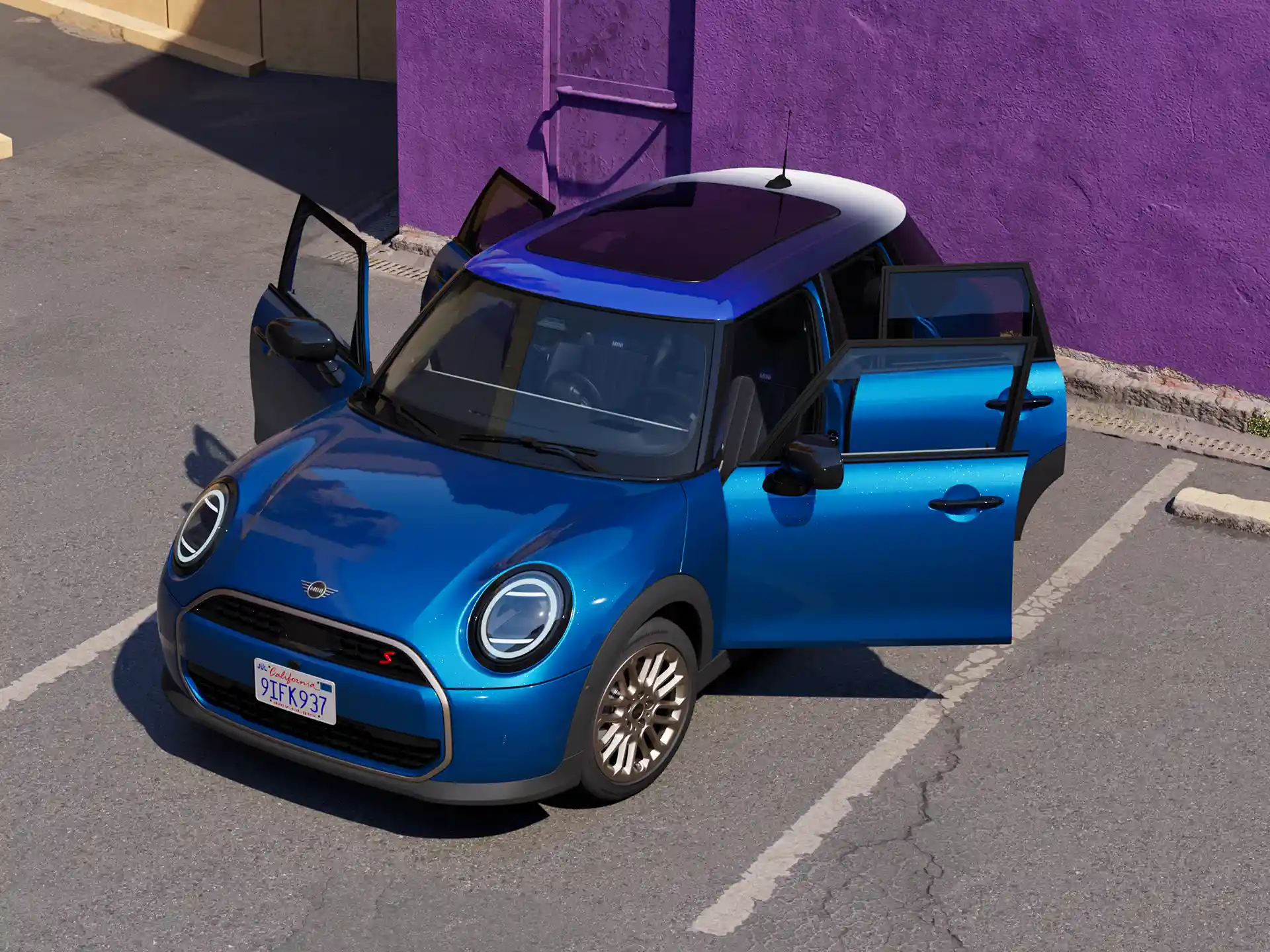 MINI Cooper 5-dverové - Otvorené dvere