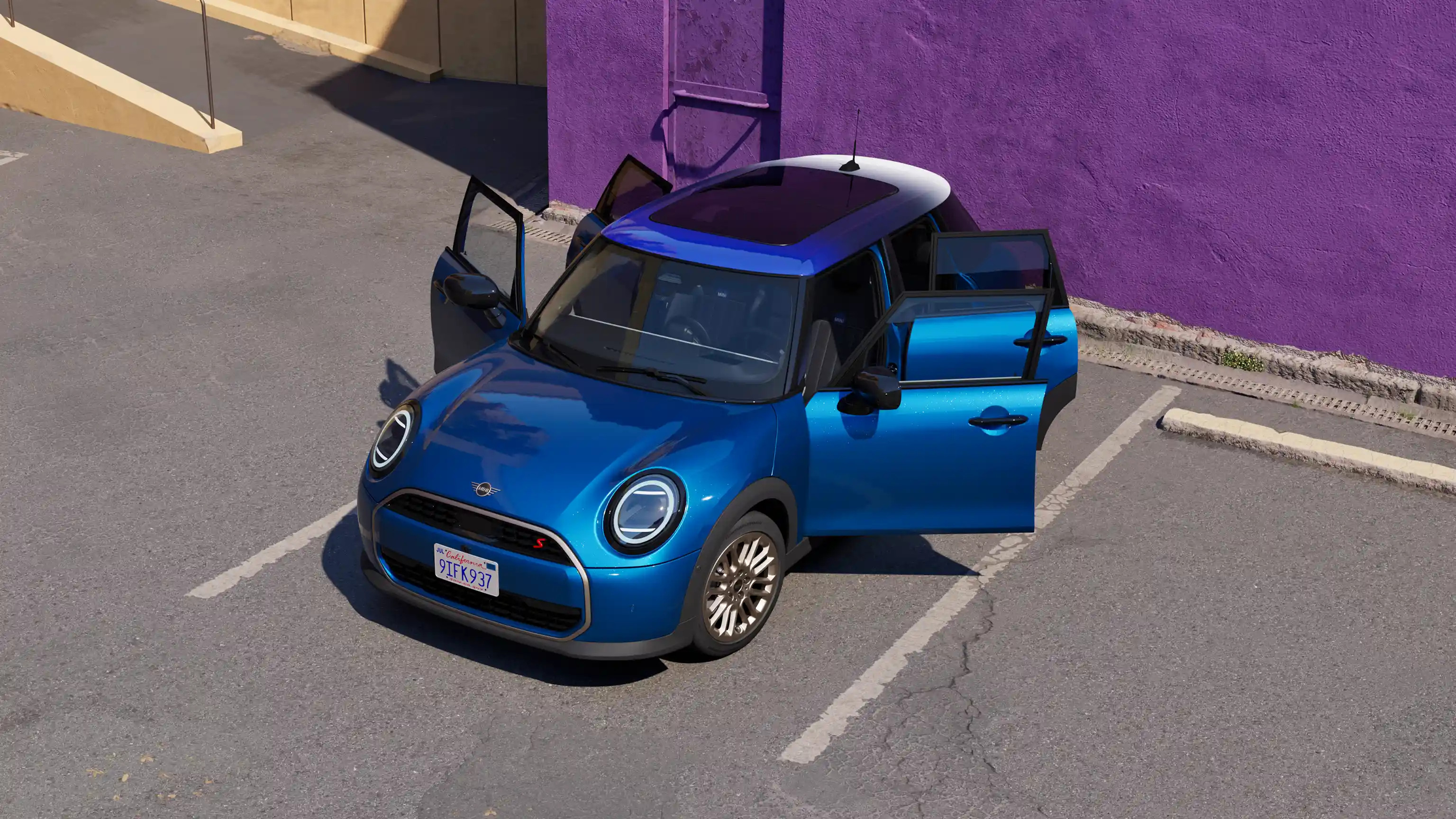 MINI Cooper 5-dverové - Otvorené dvere