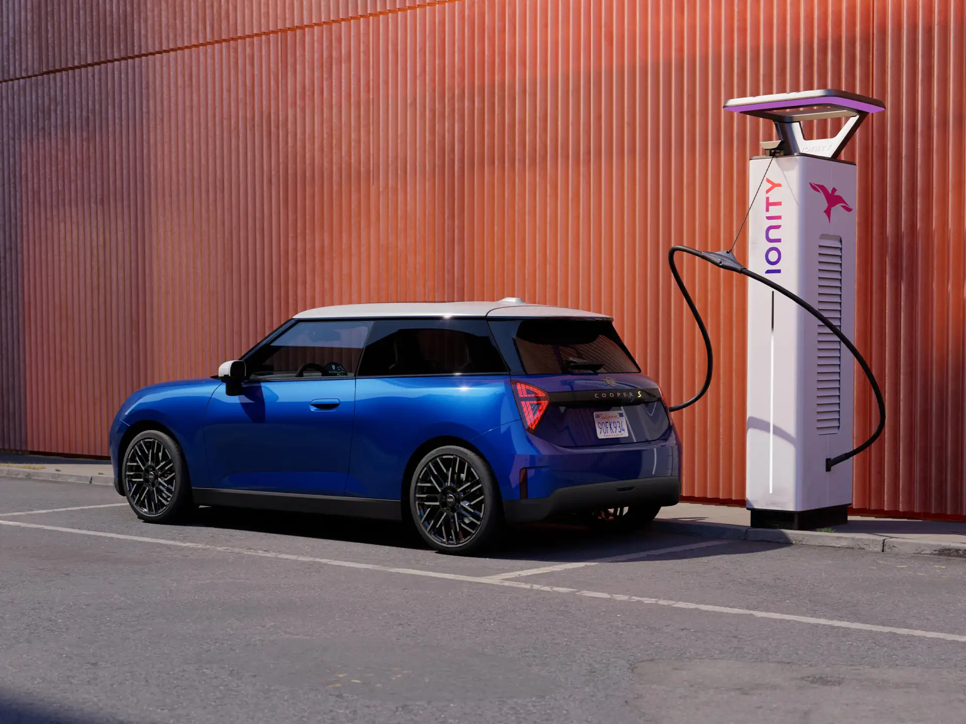 Čisto elektrické MINI Cooper - Verejné nabíjanie