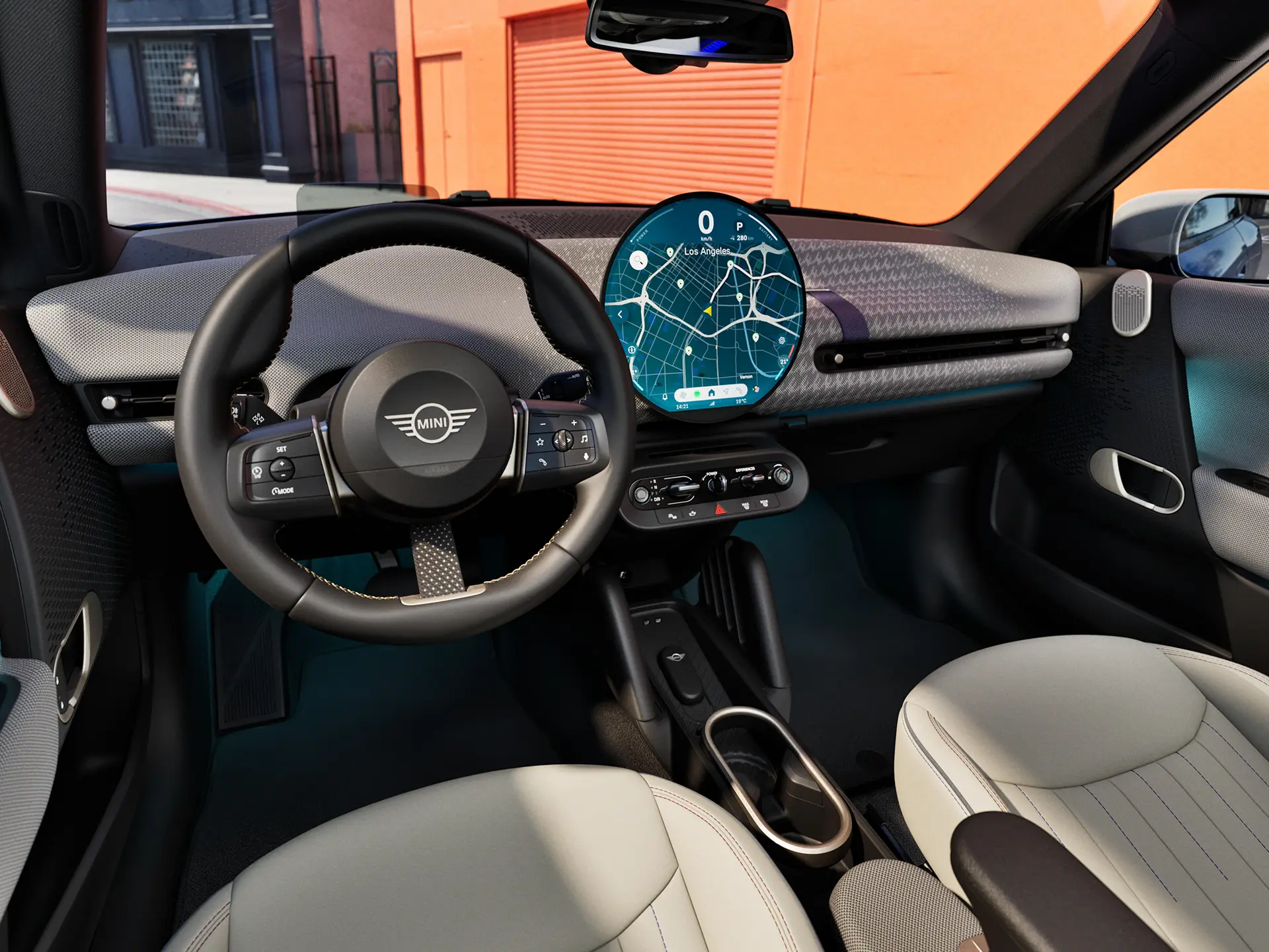 Čisto elektrické MINI Cooper - Ikonický interiér