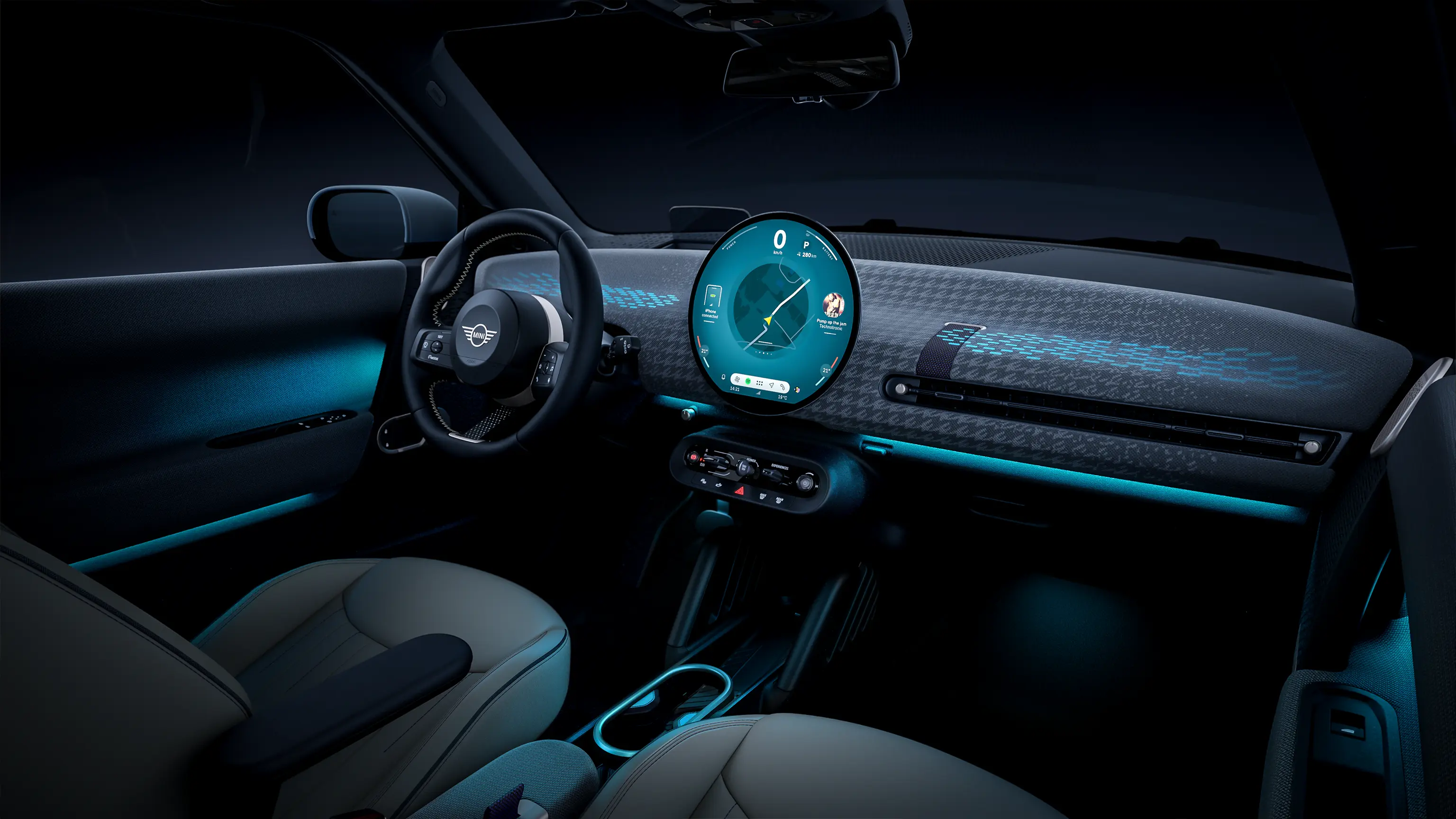 Čisto elektrické MINI Cooper - Režimy Experience Modes