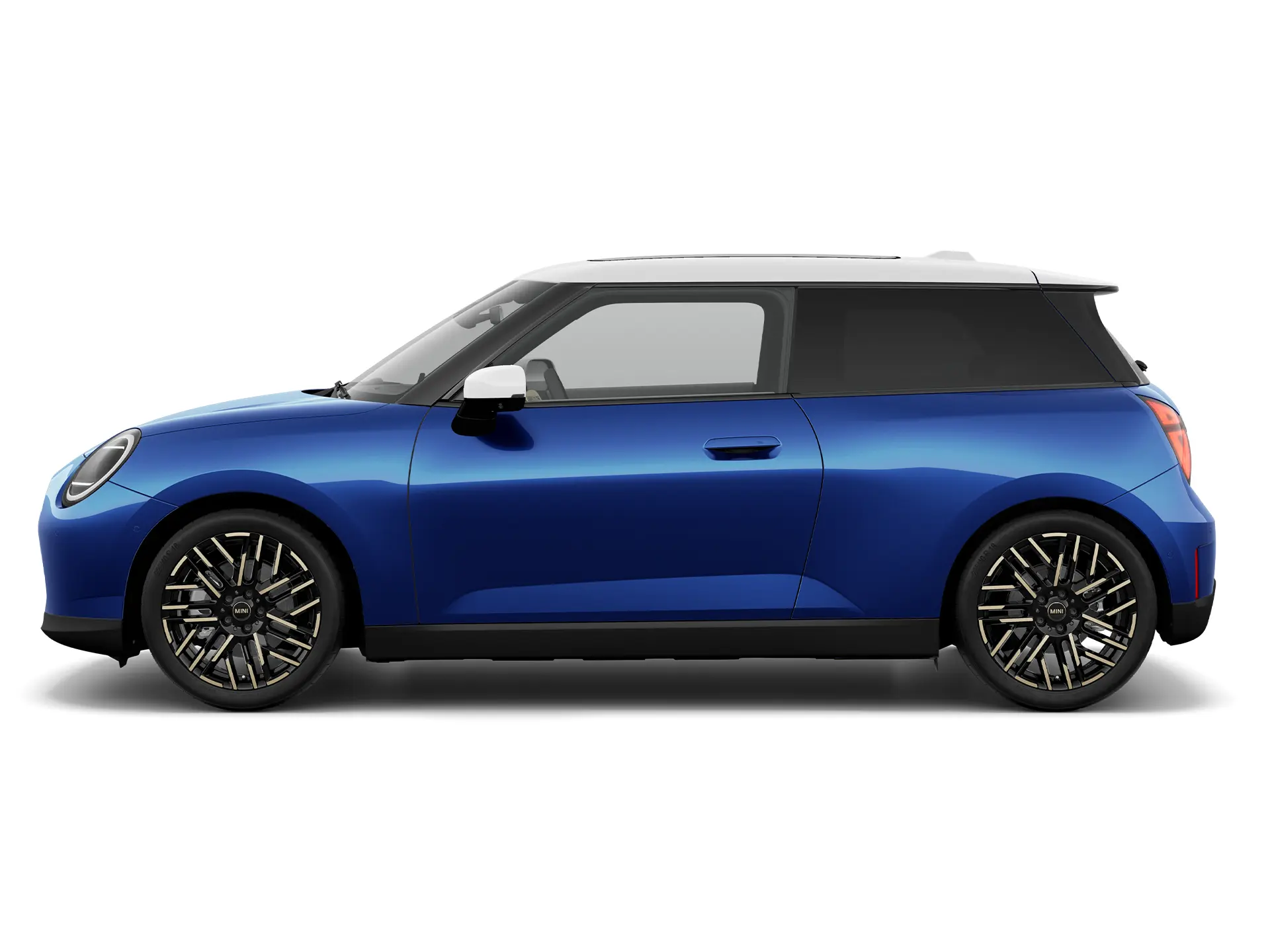Čisto elektrické MINI Cooper - Bočný pohľad