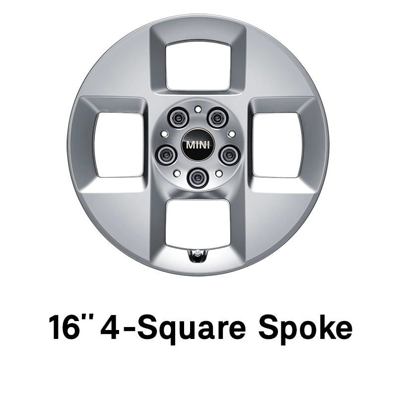 MINI - výbava - 16-palcové 4-Square Spoke