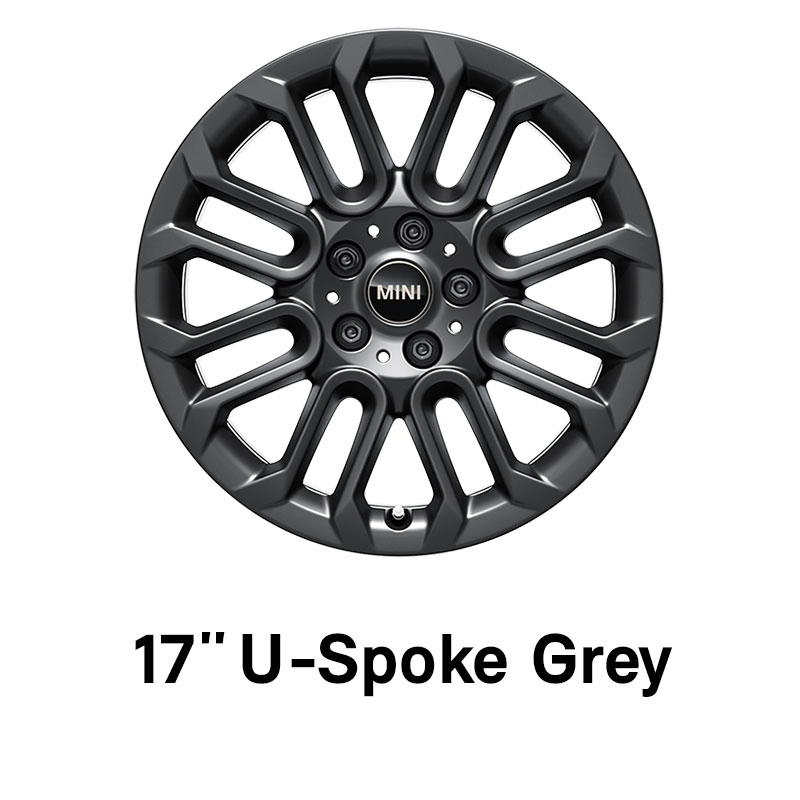 MINI - výbava - 17-palcové U-Spoke Grey
