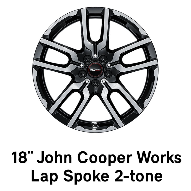 MINI - výbava - 18-palcové JCW Lap Spoke 2-farebné