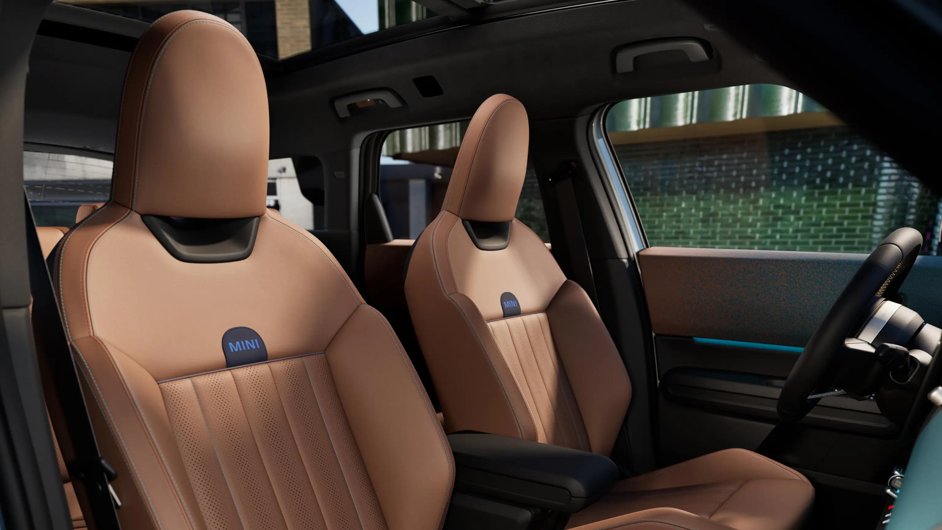 Čisto elektrické MINI Countryman - Sedenie