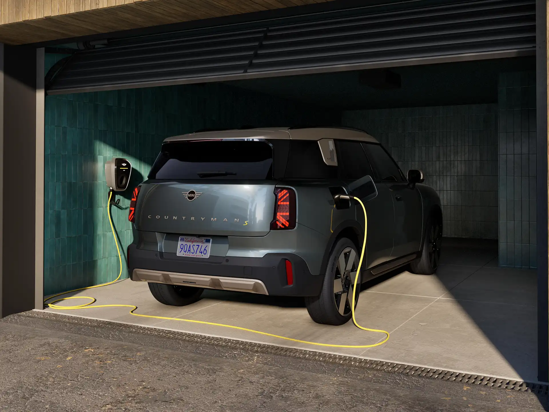 Čisto elektrické MINI Countryman - Nabíjanie doma