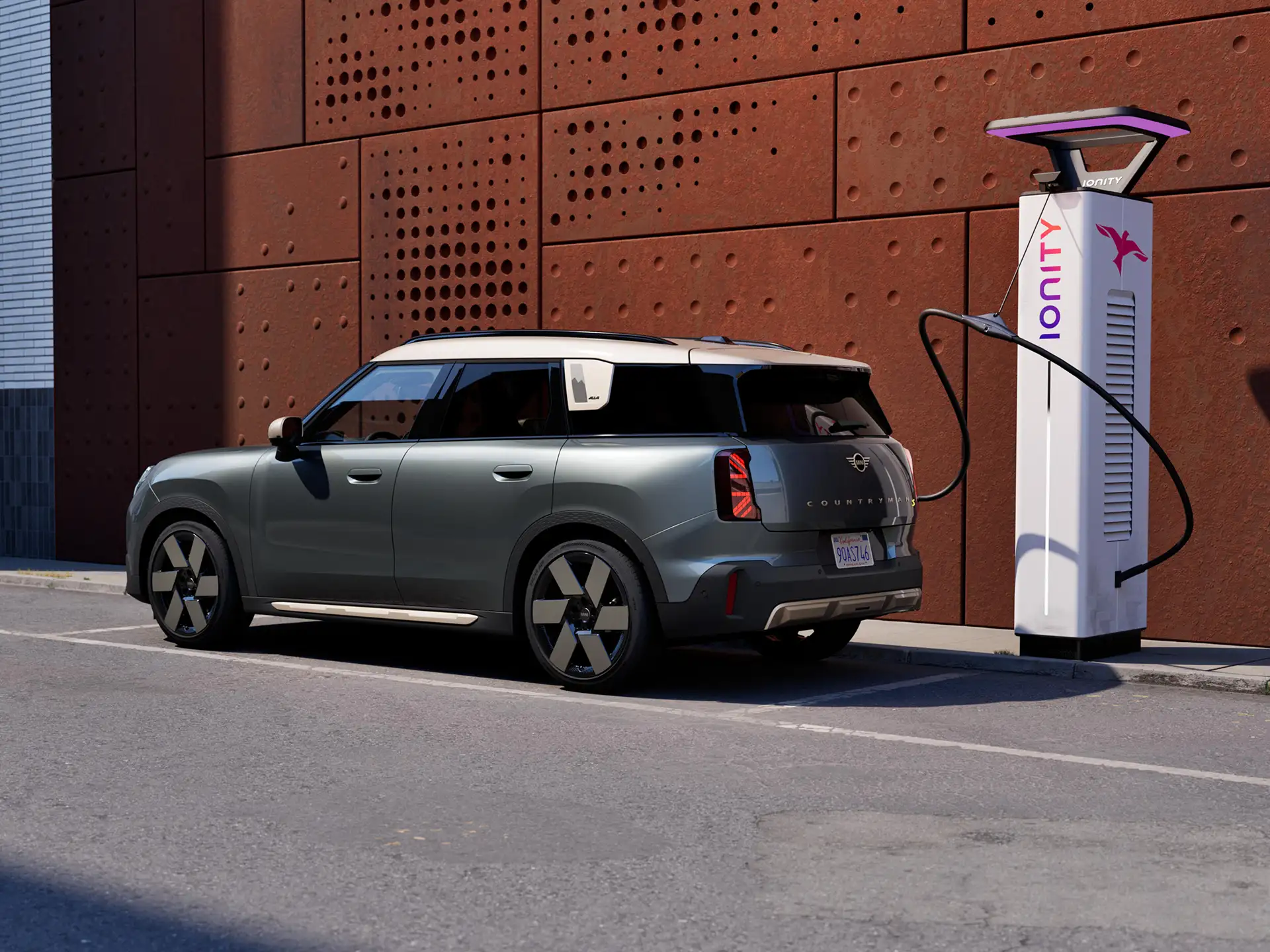 Čisto elektrické MINI Countryman - Verejné nabíjanie