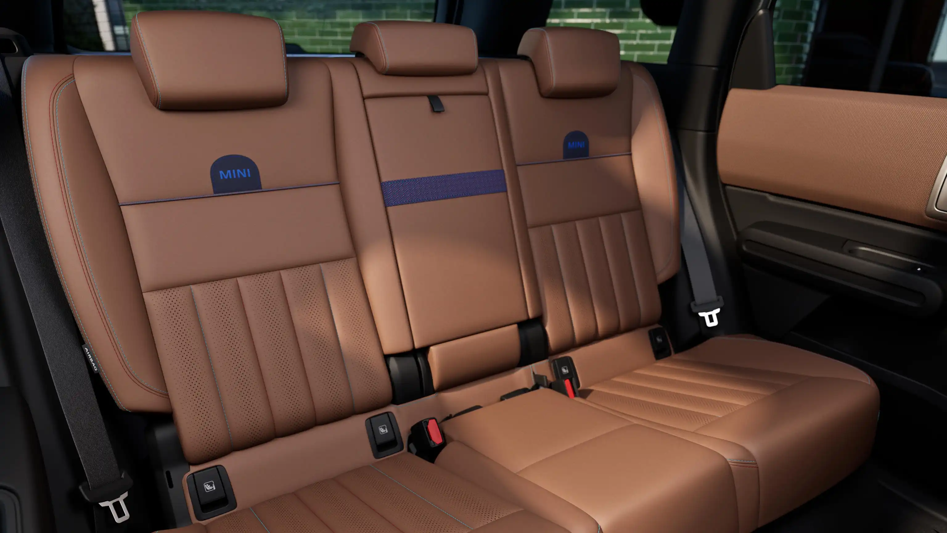 Čisto elektrické MINI Countryman - Interiér - sedadlá