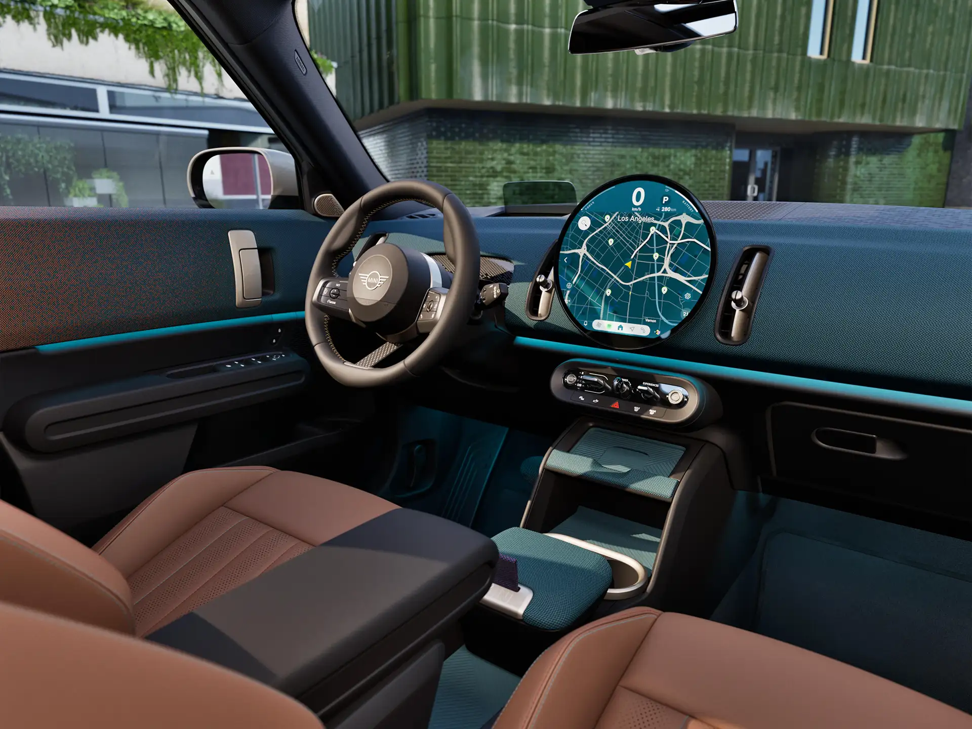 Čisto elektrické MINI Countryman - dizajn interiéru