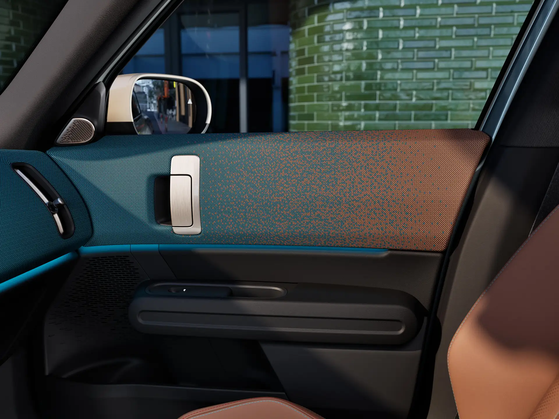 Čisto elektrické MINI Countryman - Interiér - udržateľnosť