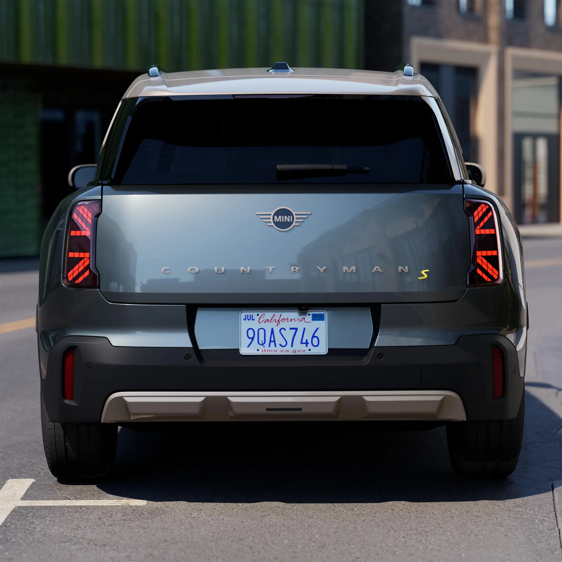 Čisto elektrické MINI Countryman - Zozadu
