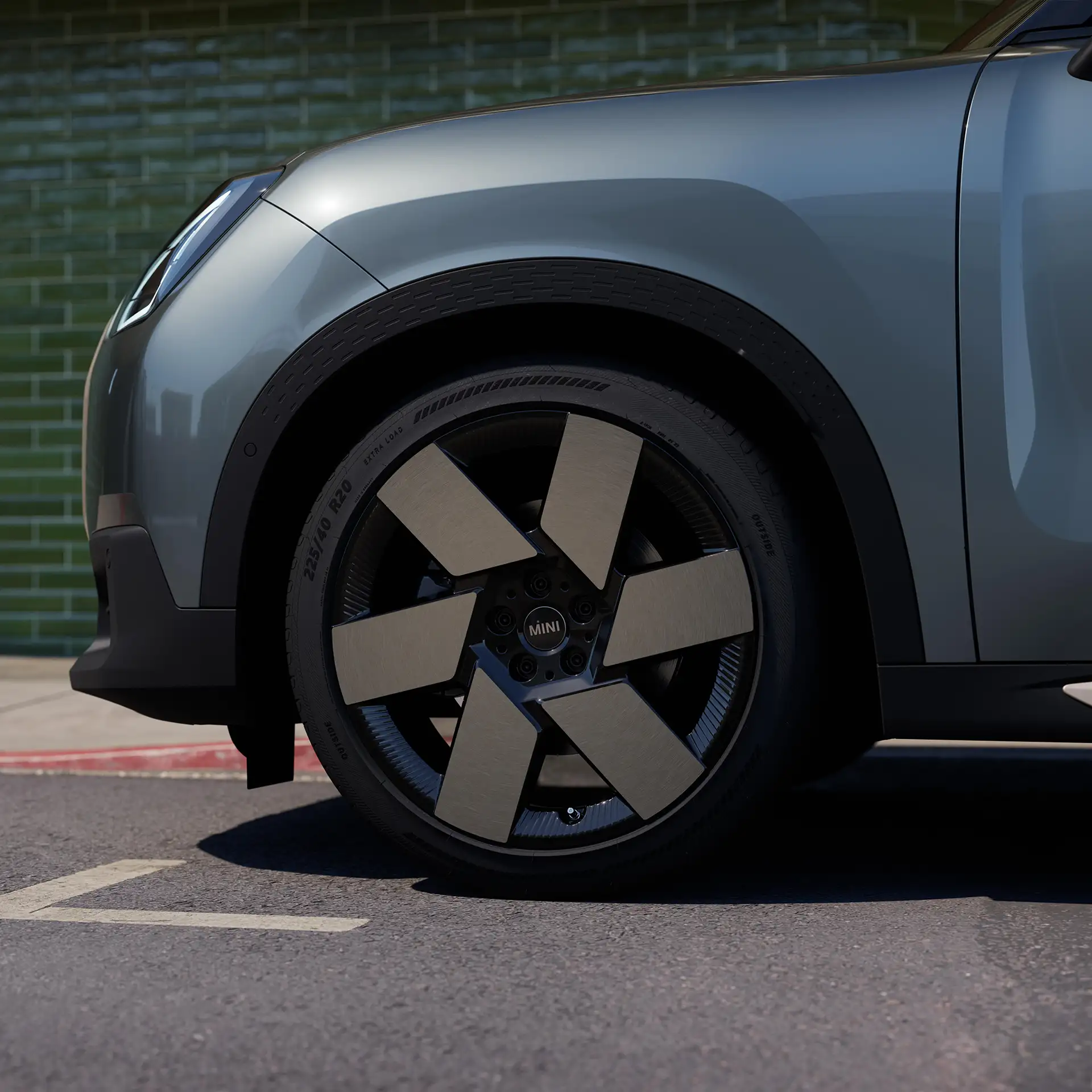 Čisto elektrické MINI Countryman – Kolesá