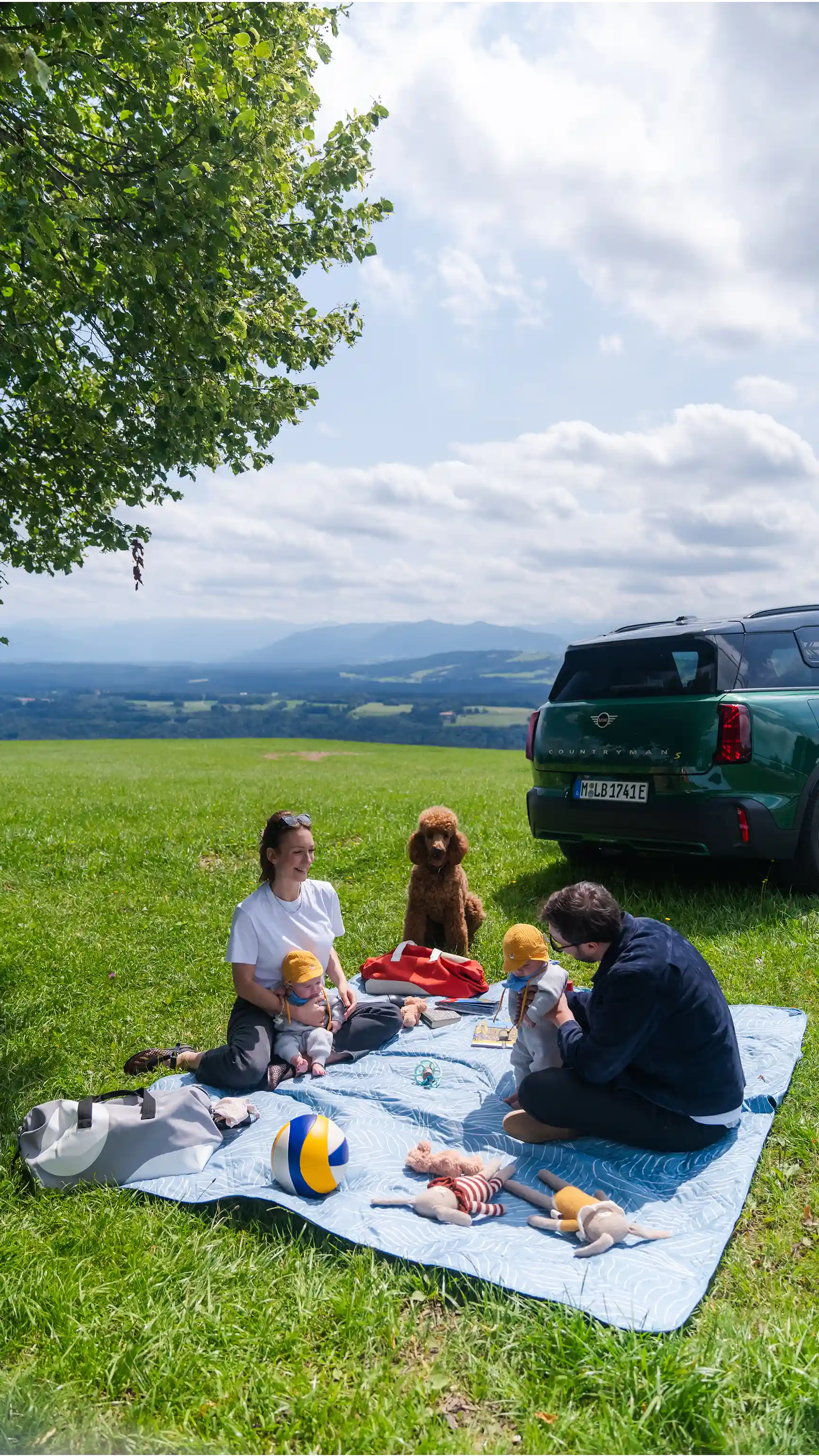 Čisto elektrické MINI Countryman - Rodina