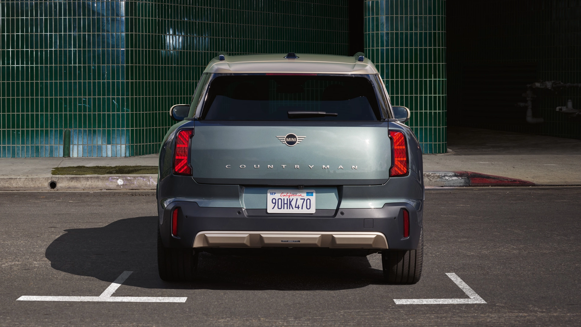 MINI Countryman - zadný pohľad