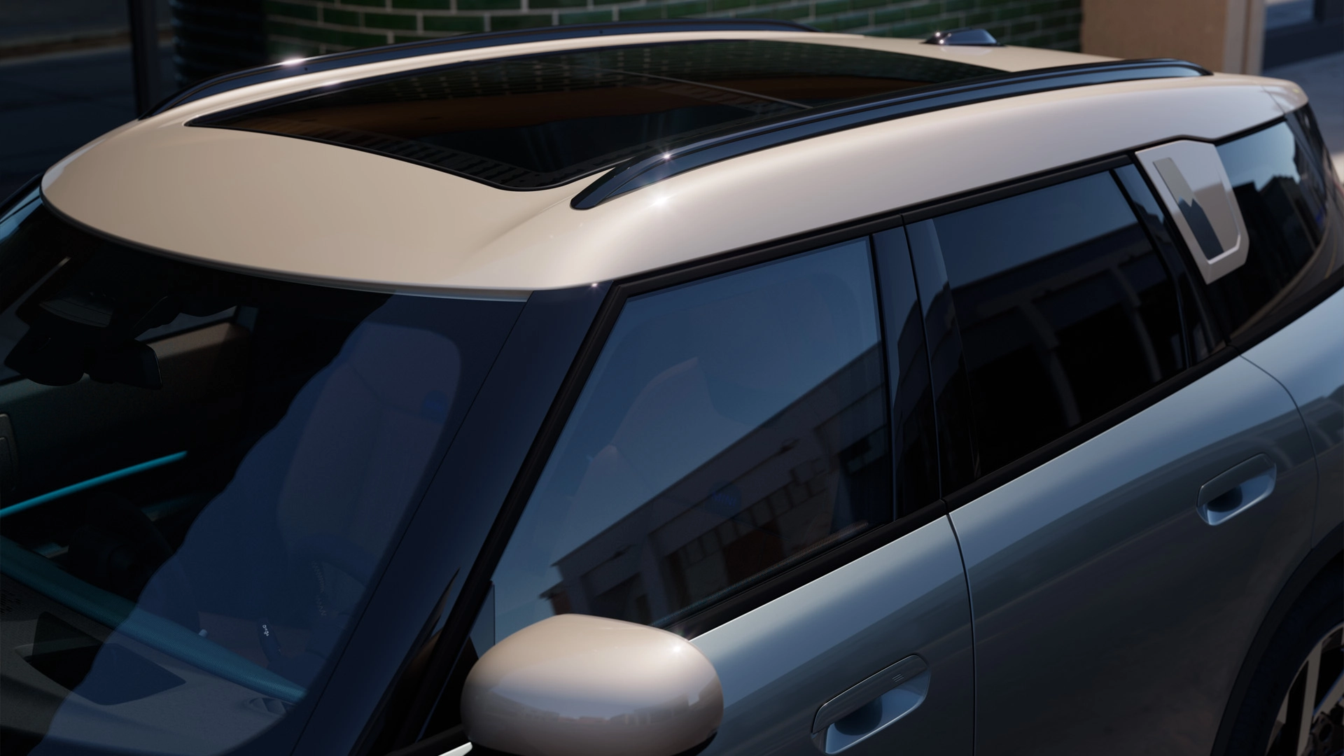 MINI Countryman - exteriér - strešné lišty