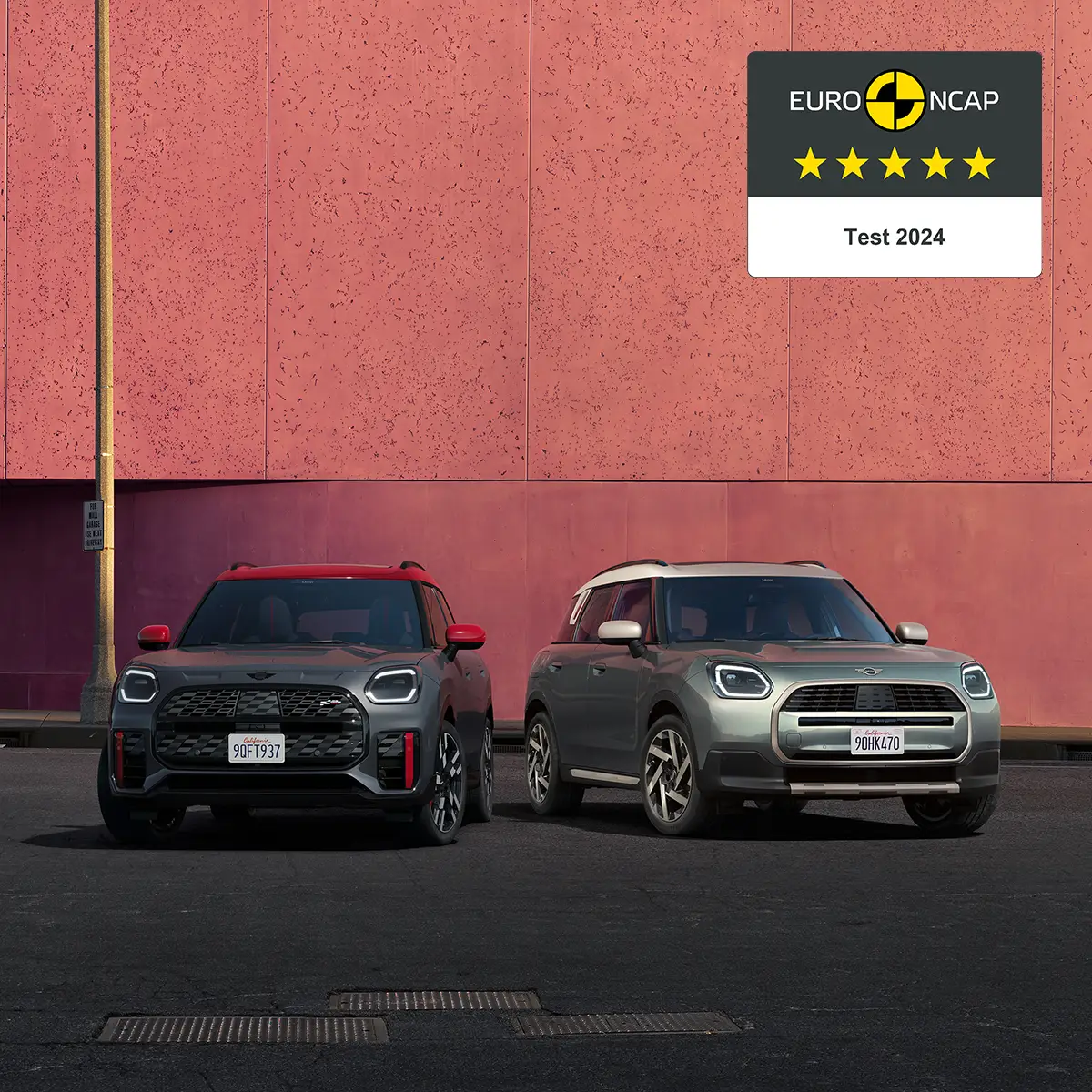Čisto elektrické MINI Countryman - ncap teaser