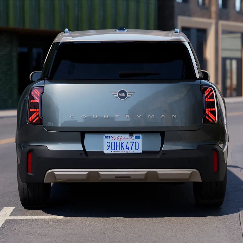 MINI Countryman - exteriér - zadný pohľad