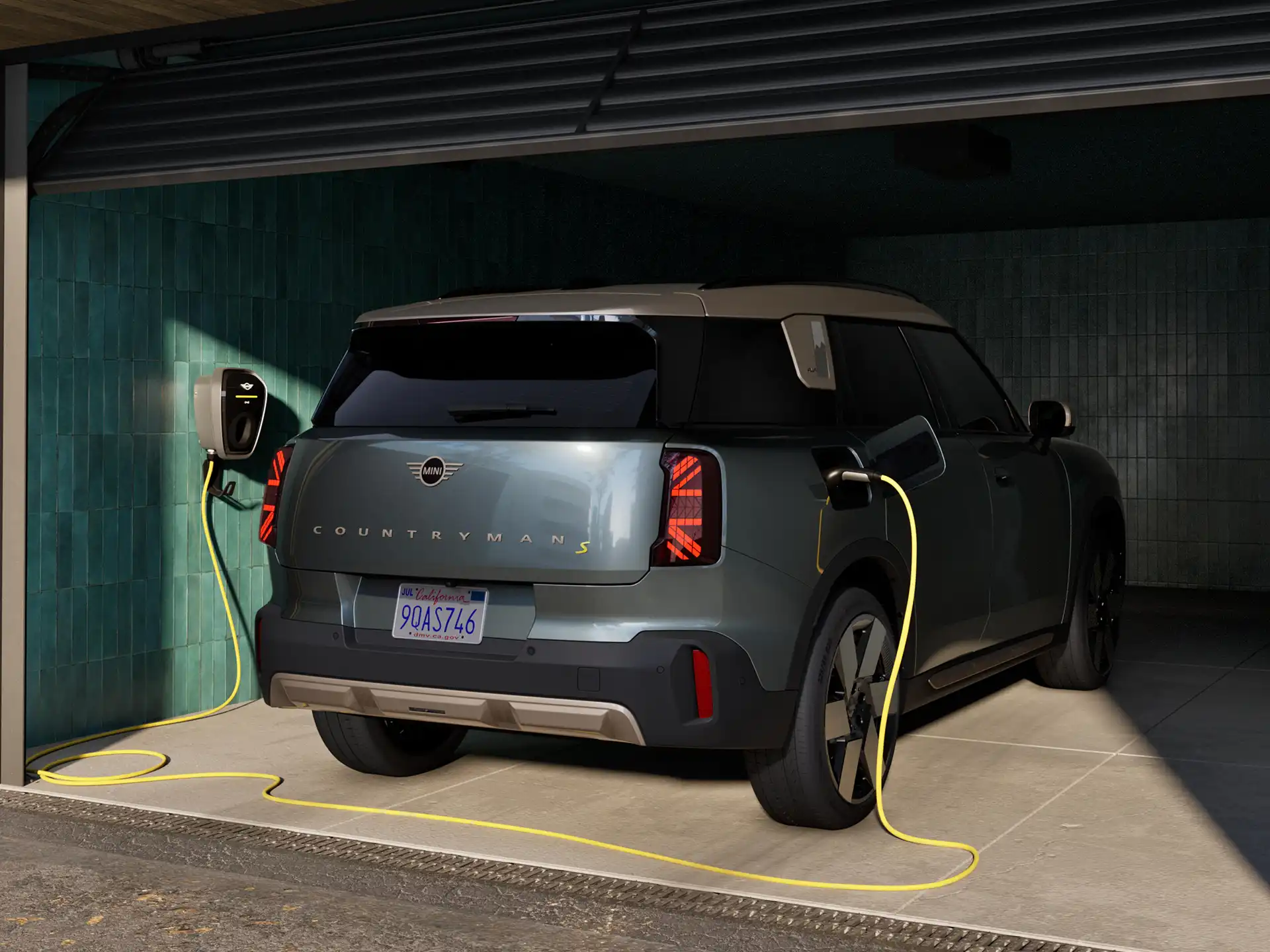 Čisto elektrické MINI Countryman - Garáž