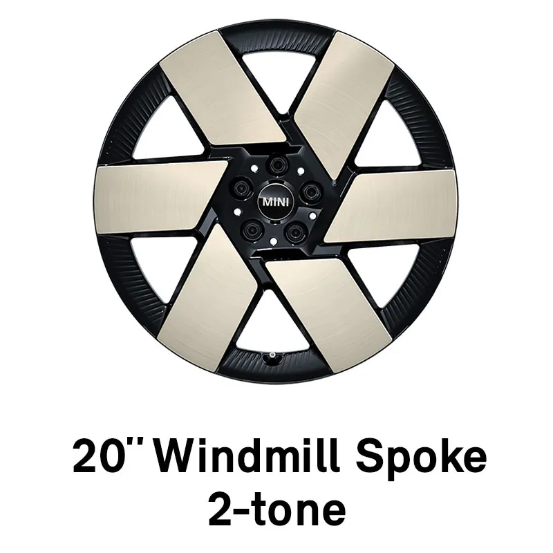 MINI - výbava - 20-palcové windmill spoke 2-tone