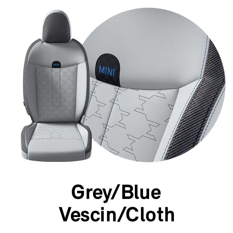 MINI - výbava - vescin/látka grey/blue