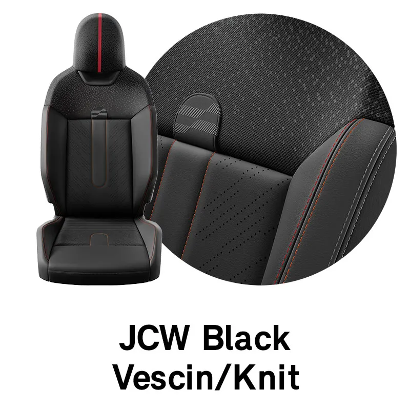 MINI - výbava - vescin/úplet jcw black