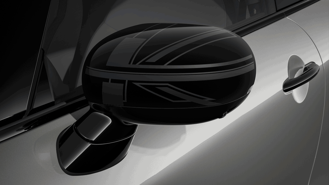 MINI kryty vonkajších spätných zrkadiel v rôznych variáciách.