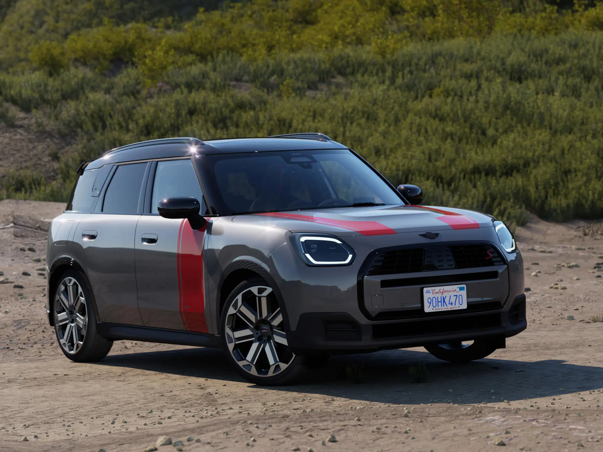 MINI Countryman – aerodynamické koleso dizajn