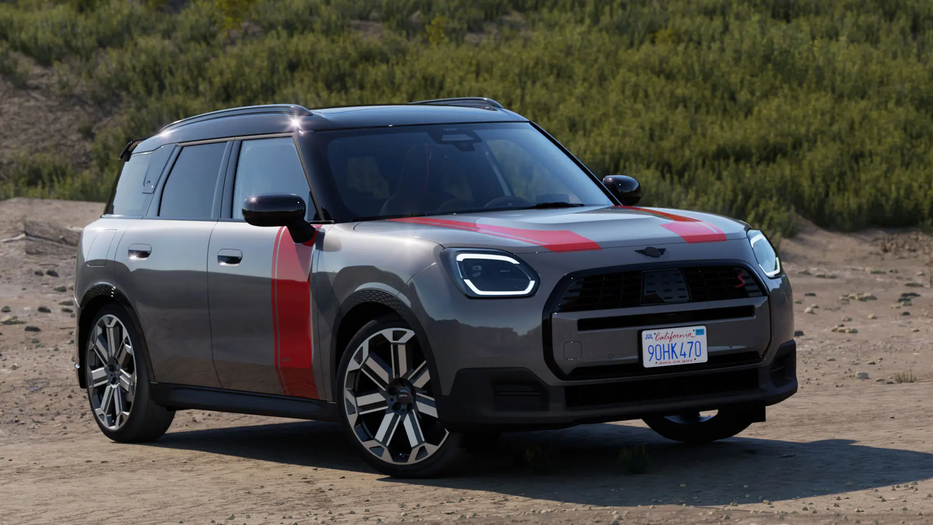 MINI Countryman – aerodynamické koleso dizajn