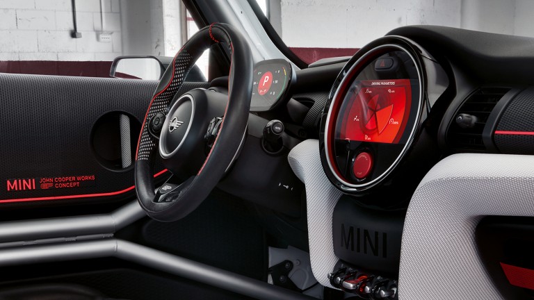 Koncepcia MINI John Cooper Works GP – kabína