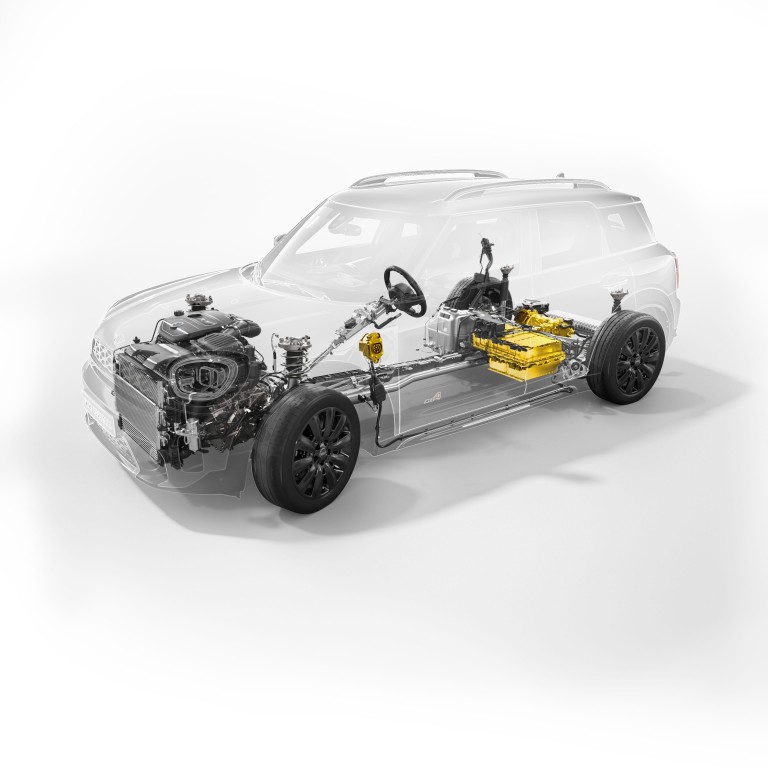 MINI Electric – motor – pohon a podvozok