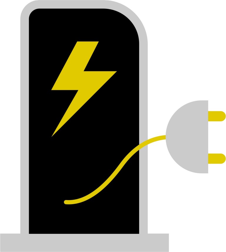 elektrické mini – elektrická jazda – nabíjacia stanica