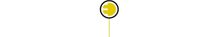 elektrické mini - deliaca línia - elektrické logo