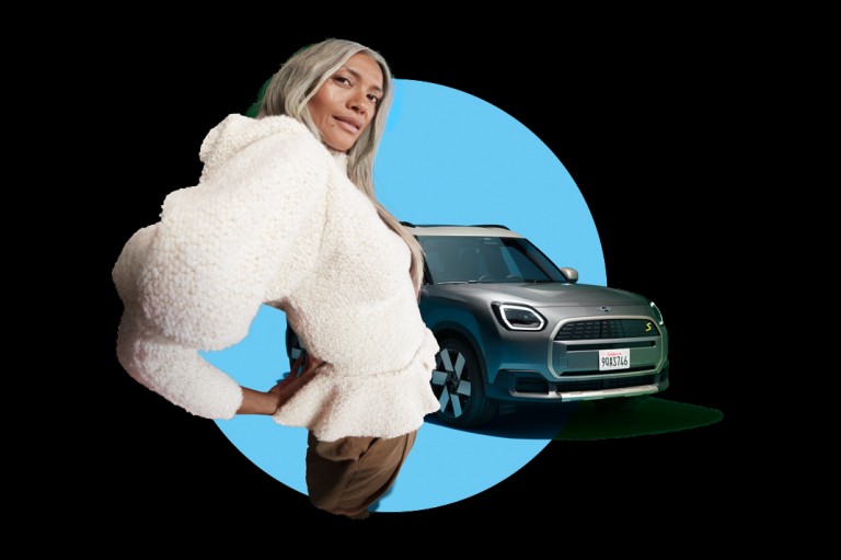 Čisto elektrické MINI Countryman - teaser - informujte ma