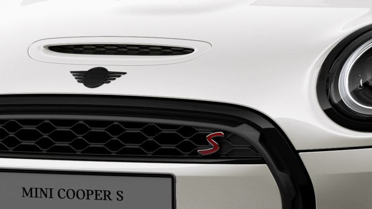 MINI Cooper SE 3-dverové – exteriér – prvky piano black