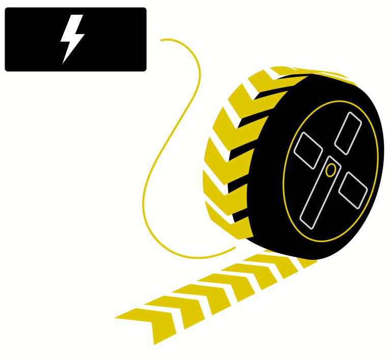 Elektrické MINI - brzdy - rekuperatívne brzdenie