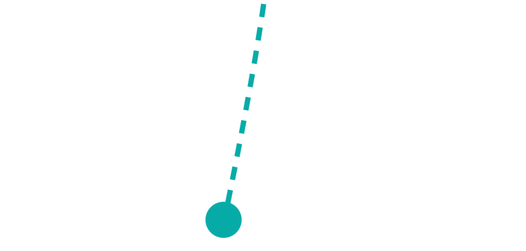 mini connected – línia – cieľ cesty