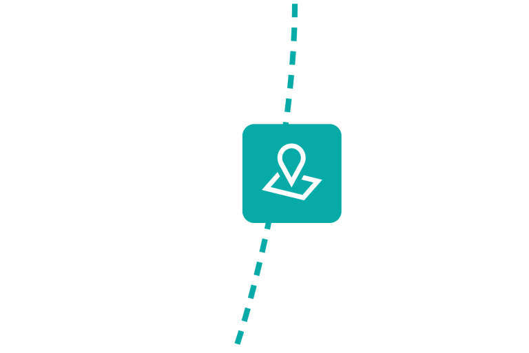 mini connected – ikona navigácie