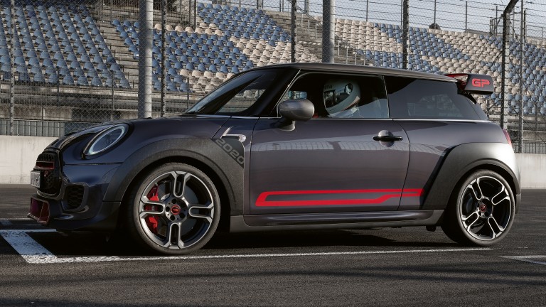 MINI John Cooper Works GP – bočné samolepky – Chili Red