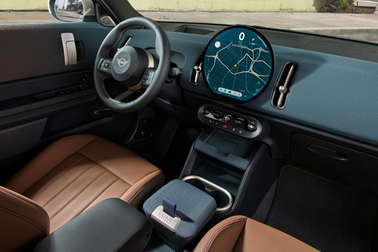 MINI Countryman mozaika - interiér